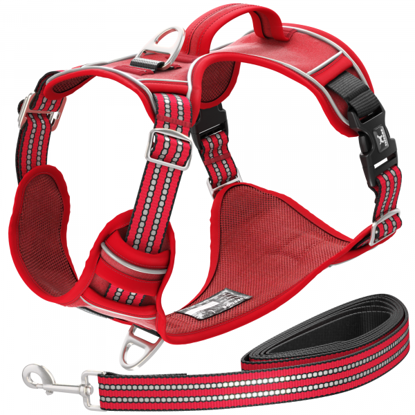 TUFFDOG Poppy Red Dog Harness