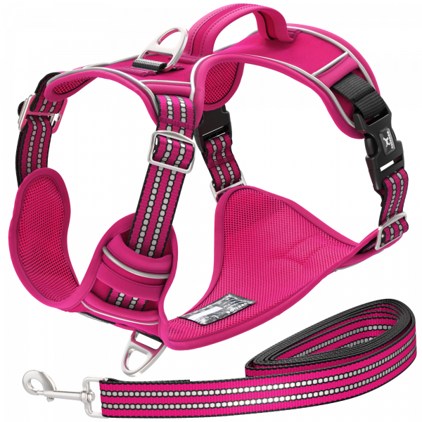 TUFFDOG hot pink harness